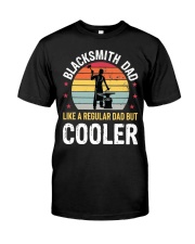 Blacksmith Forge Anvil Father Classic T-Shirt front