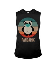 Panda Bear with mask Sleeveless Tee tile