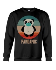 Panda Bear with mask Crewneck Sweatshirt tile