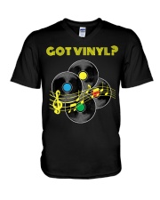 Got Vinyl Vintage LP Record Collector V-Neck T-Shirt tile