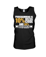 Funny Programming Quote Unisex Tank tile