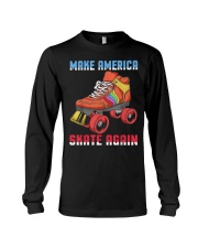 80's Rollerskates Long Sleeve Tee tile
