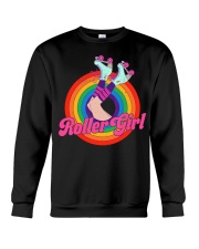 Roller Girl Skater Crewneck Sweatshirt tile