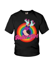 Roller Girl Skater Youth T-Shirt tile