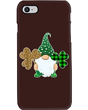 Gnome Holding Heart Shamrock Phone Case tile