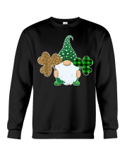 Gnome Holding Heart Shamrock Crewneck Sweatshirt tile
