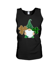Gnome Holding Heart Shamrock Unisex Tank tile