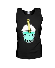 Bubble Tea Green Tea Lover Unisex Tank tile