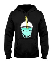 Bubble Tea Green Tea Lover Hooded Sweatshirt tile