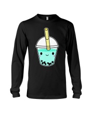 Bubble Tea Green Tea Lover Long Sleeve Tee tile