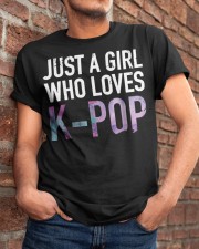 Just A Girl Who Loves K-Pop Classic T-Shirt apparel-classic-tshirt-lifestyle-26