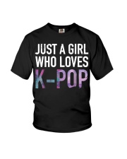 Just A Girl Who Loves K-Pop Youth T-Shirt tile
