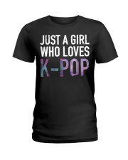 Just A Girl Who Loves K-Pop Ladies T-Shirt tile