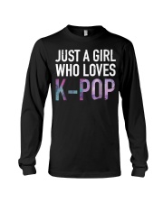 Just A Girl Who Loves K-Pop Long Sleeve Tee tile
