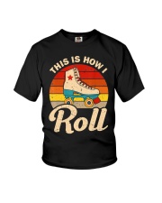 Cool Roller Skate Youth T-Shirt tile