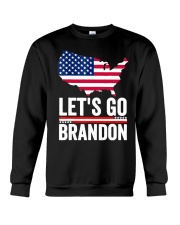 Let's Go Brandon Flag Sunglasses Crewneck Sweatshirt tile