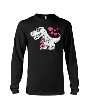Pink Ribbon T-Rex Long Sleeve Tee tile