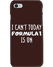 I Can't Today Formula 1 Is On Phone Case tile