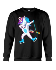 Hockey unicorn Crewneck Sweatshirt tile