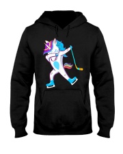 Hockey unicorn Hooded Sweatshirt tile