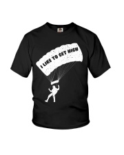 Get High Parachute Youth T-Shirt tile