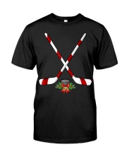 Candy Hockey Christmas Classic T-Shirt front