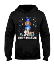 Beagle Menorah Hat Hooded Sweatshirt tile