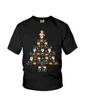 Penguin Christmas Tree Youth T-Shirt tile