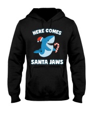 Here Comes Santa Jaws Hooded Sweatshirt tile