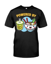 Powered By Bubble Tea Classic T-Shirt front