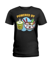 Powered By Bubble Tea Ladies T-Shirt tile