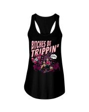 Pushed One Roller Derb Ladies Flowy Tank tile