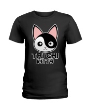 Tai Chi Kitty Ladies T-Shirt tile