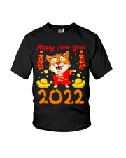 Happy Lunar New Year 2022 Cute Chinese Tiger Youth T-Shirt tile