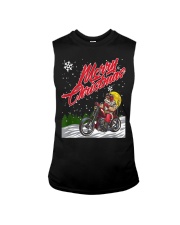 Merry Christmas & A Happy New Year Santa Motorcycle Chopper Sleeveless Tee tile