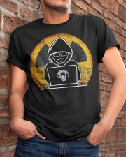 Hacker Coding all Night for Tech Classic T-Shirt apparel-classic-tshirt-lifestyle-26