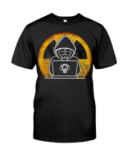 Hacker Coding all Night for Tech Classic T-Shirt front