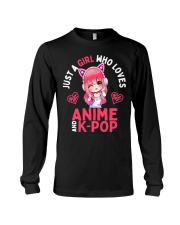 Just a Girl Who Loves Anime and KPop Long Sleeve Tee tile