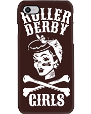 Roller Derby Girls Pinup Flat Phone Case tile