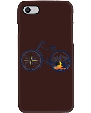 Retro Bicycle with Compass Phone Case tile