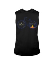 Retro Bicycle with Compass Sleeveless Tee tile