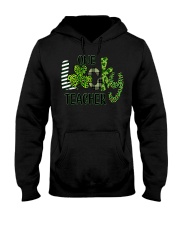 Shamrock One Lucky Teacher St. Patrick's Day Hooded Sweatshirt tile