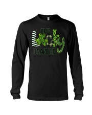 Shamrock One Lucky Teacher St. Patrick's Day Long Sleeve Tee tile