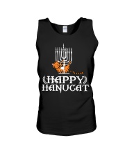 Happy Hanucat Unisex Tank tile