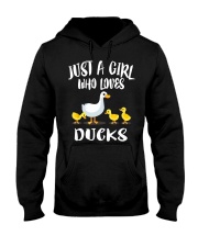 Just A Girl Who Loves Ducks Duck Owner Lover Hooded Sweatshirt tile