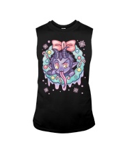 Creepy Christmas Krampus Akanbe Sleeveless Tee tile