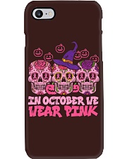 In October We Wear Pink Sugar Skull Phone Case tile