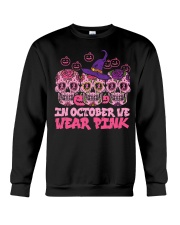 In October We Wear Pink Sugar Skull Crewneck Sweatshirt tile