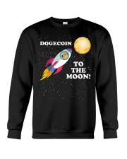 Dogecoin Astronaut To the Moon Crewneck Sweatshirt tile