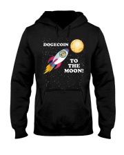 Dogecoin Astronaut To the Moon Hooded Sweatshirt tile